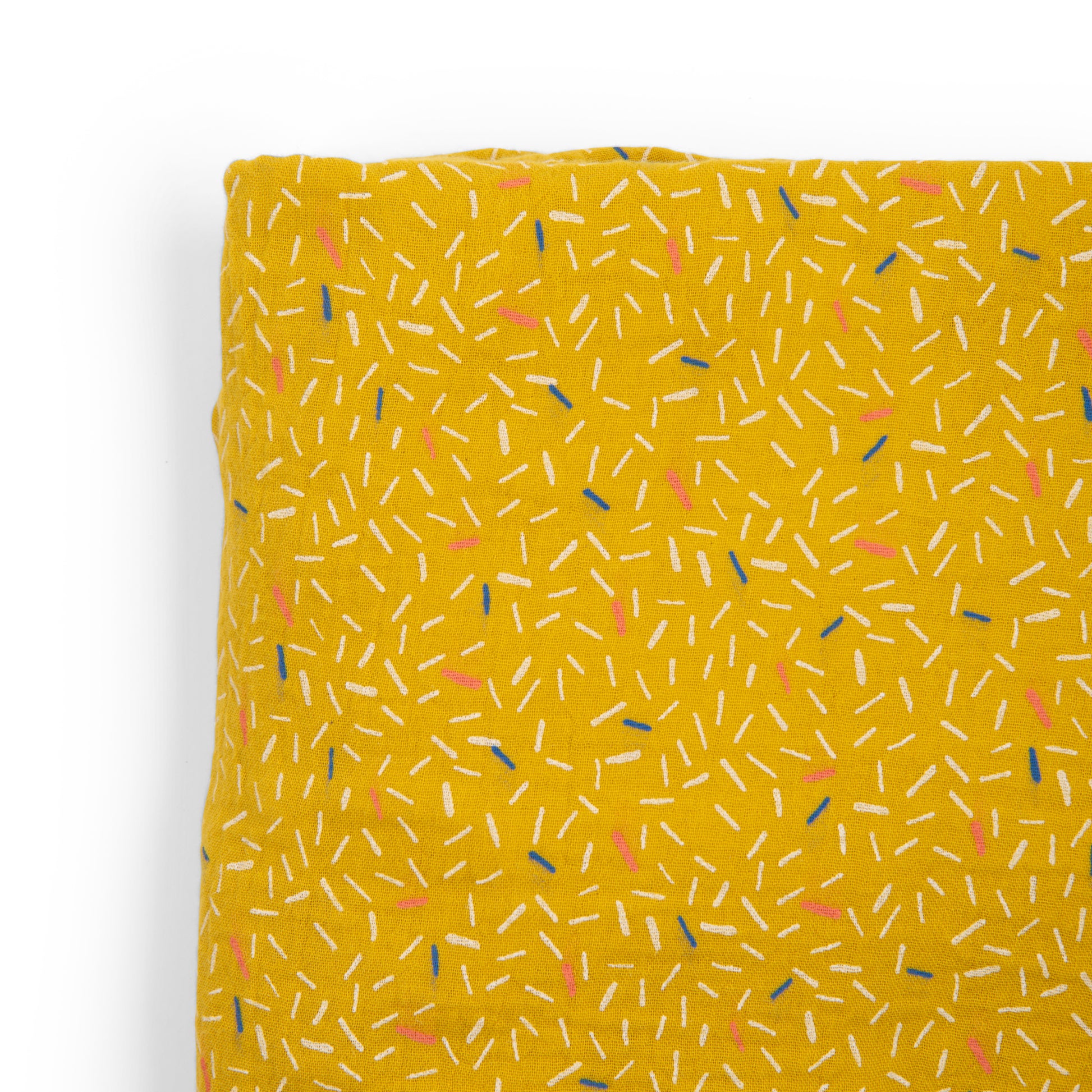 Lenzuolo sotto con angoli cotone 70x140cm Giallo