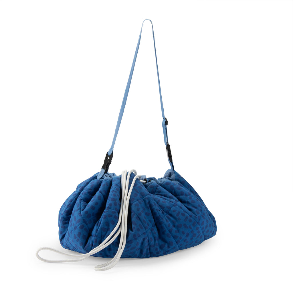 Play mat and toy storage bag, Puce and Pilou