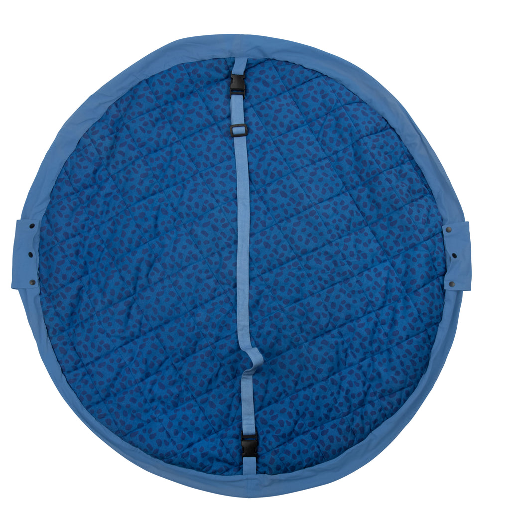 Play mat and toy storage bag, Puce and Pilou