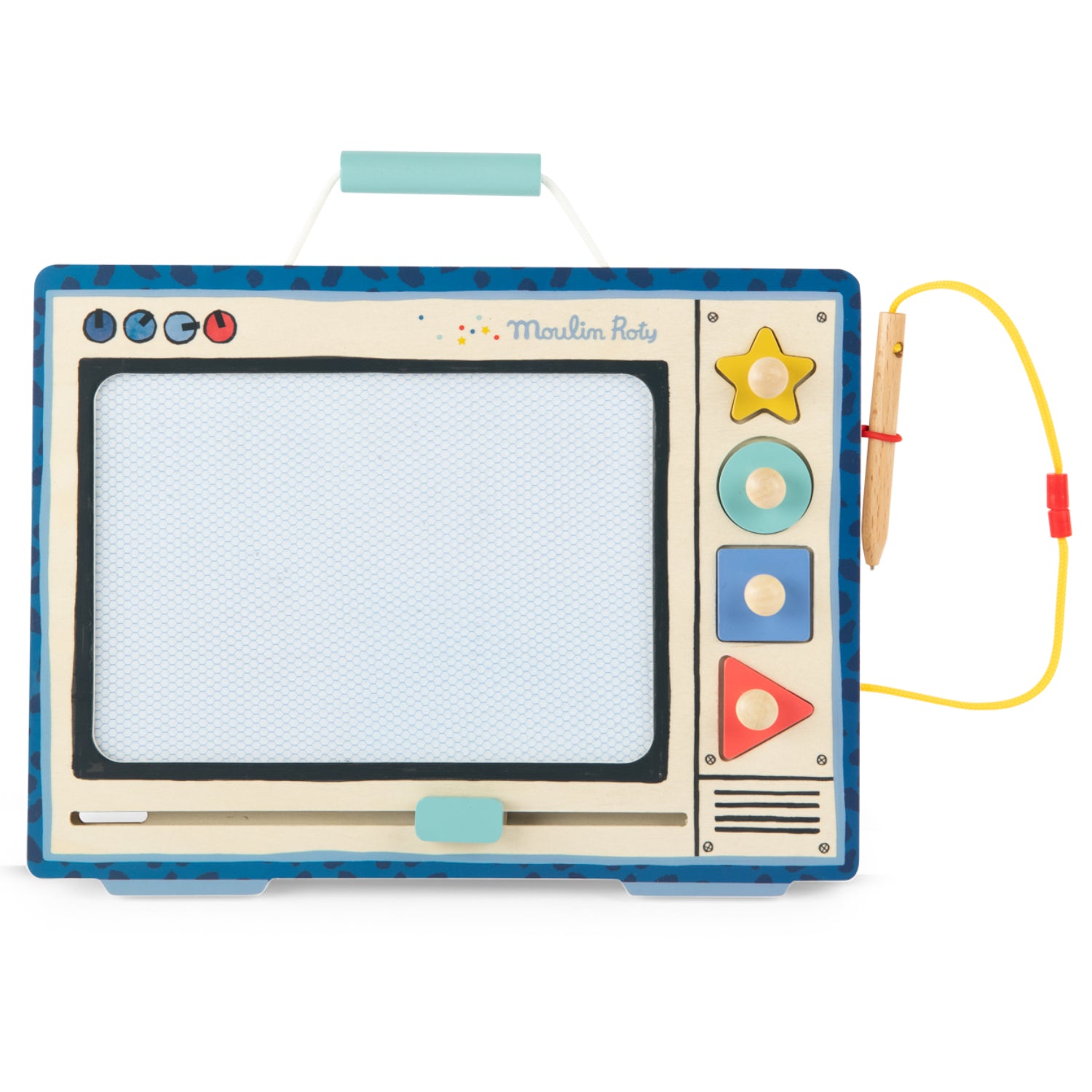 Wooden magic slate, TV