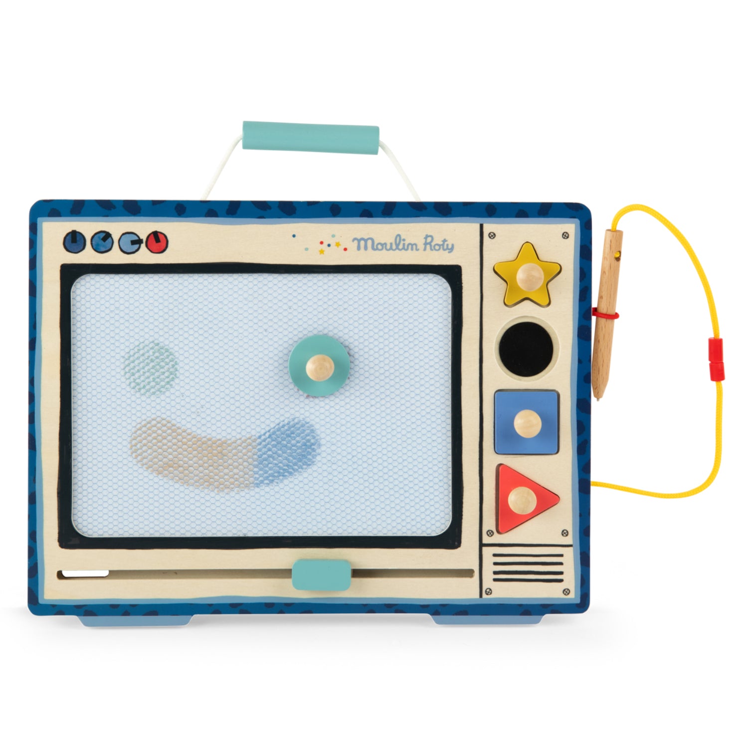 Wooden magic slate, TV