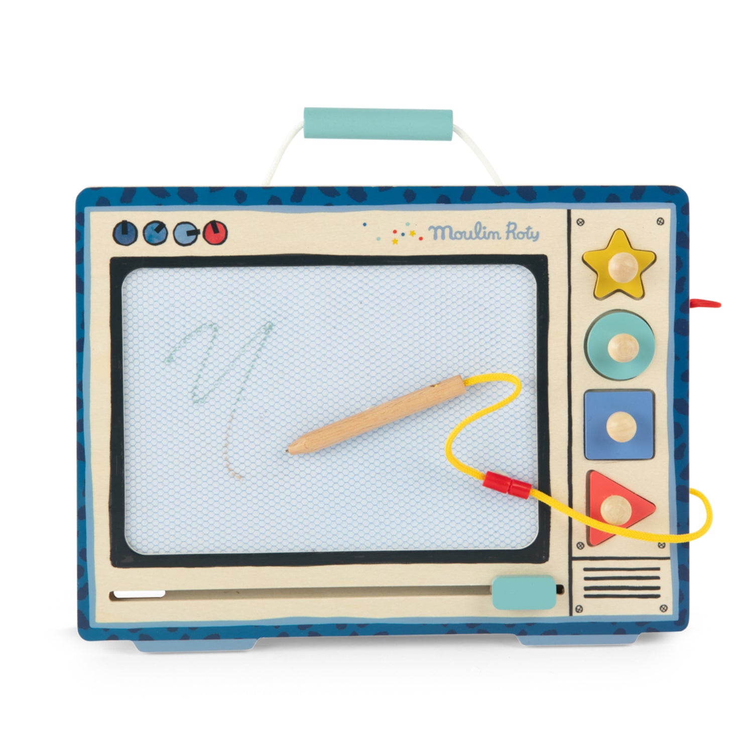 Wooden magic slate, TV