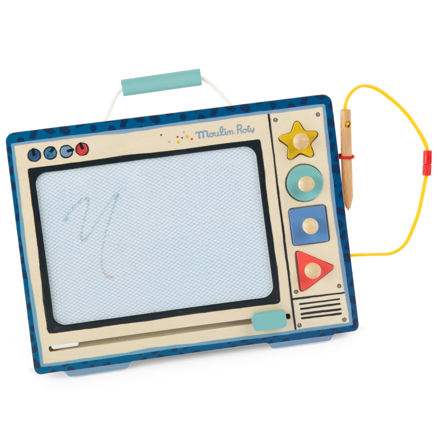 Wooden magic slate, TV