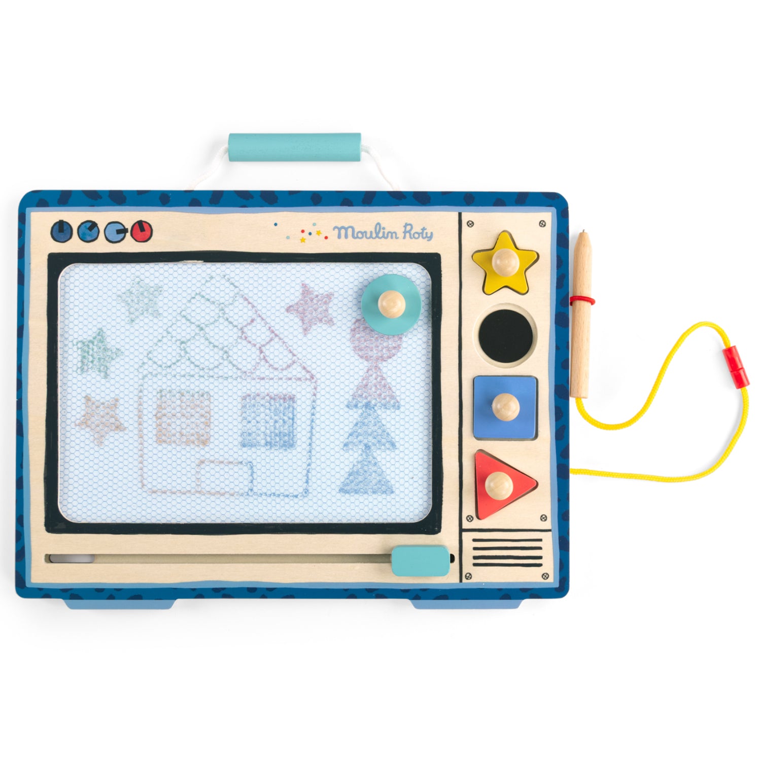 Wooden magic slate, TV