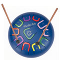 Tamburo a lingua Tambù, Grande - Blu