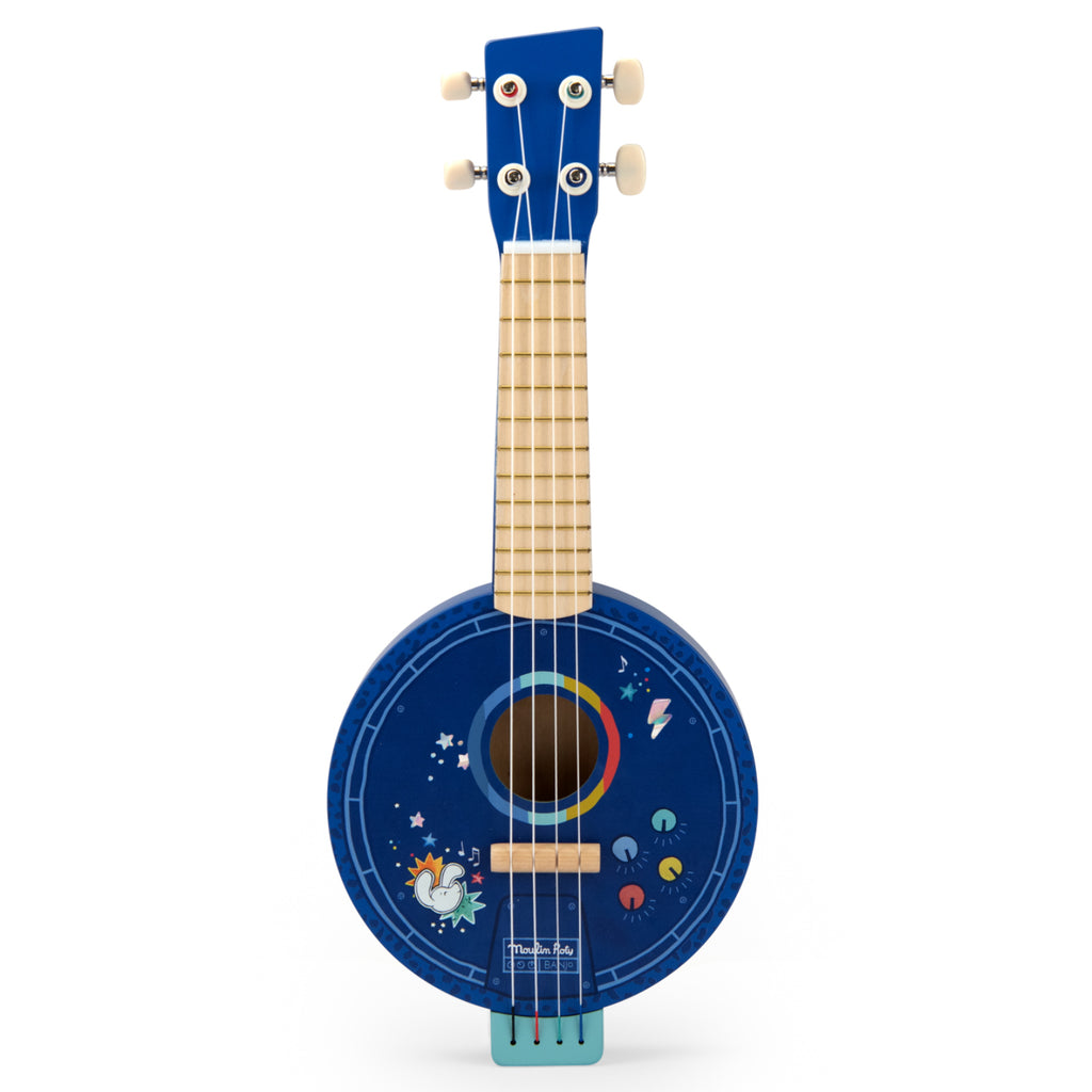 Wooden children's banjo