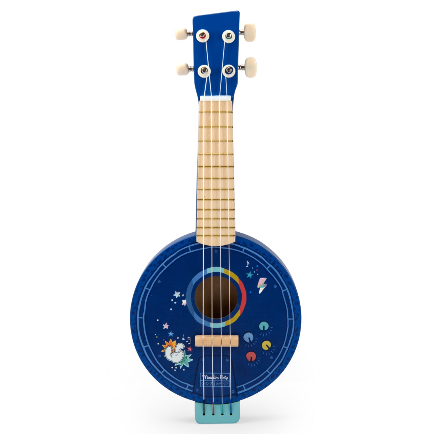 Wooden children's banjo