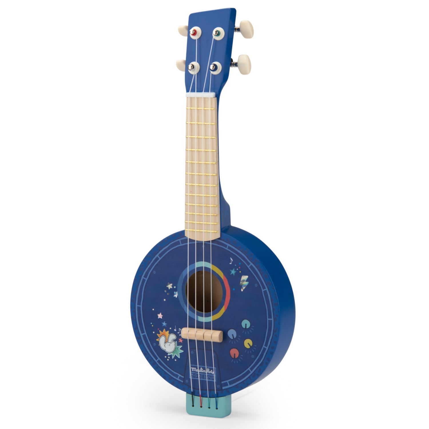 Wooden children's banjo