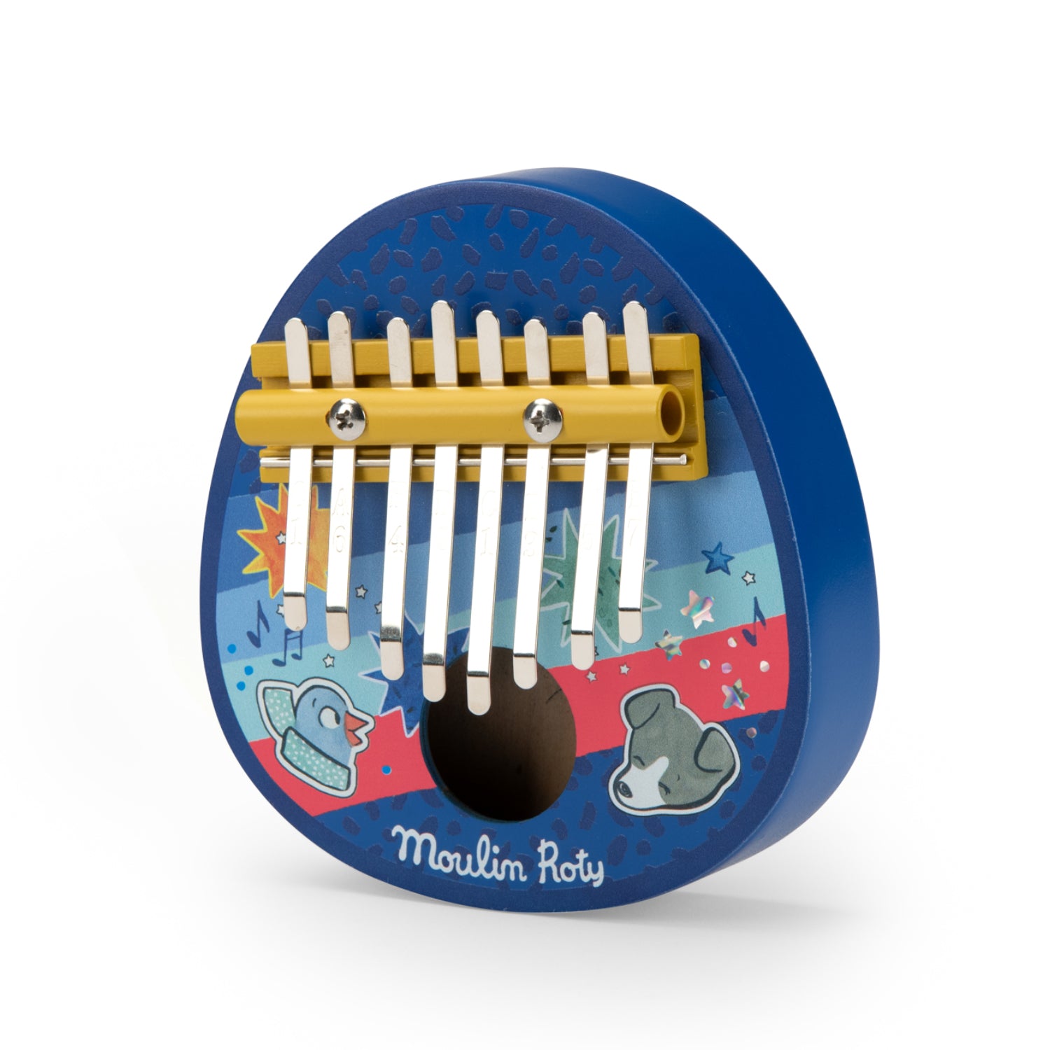 Wooden Kalimba, Puce and Pilou