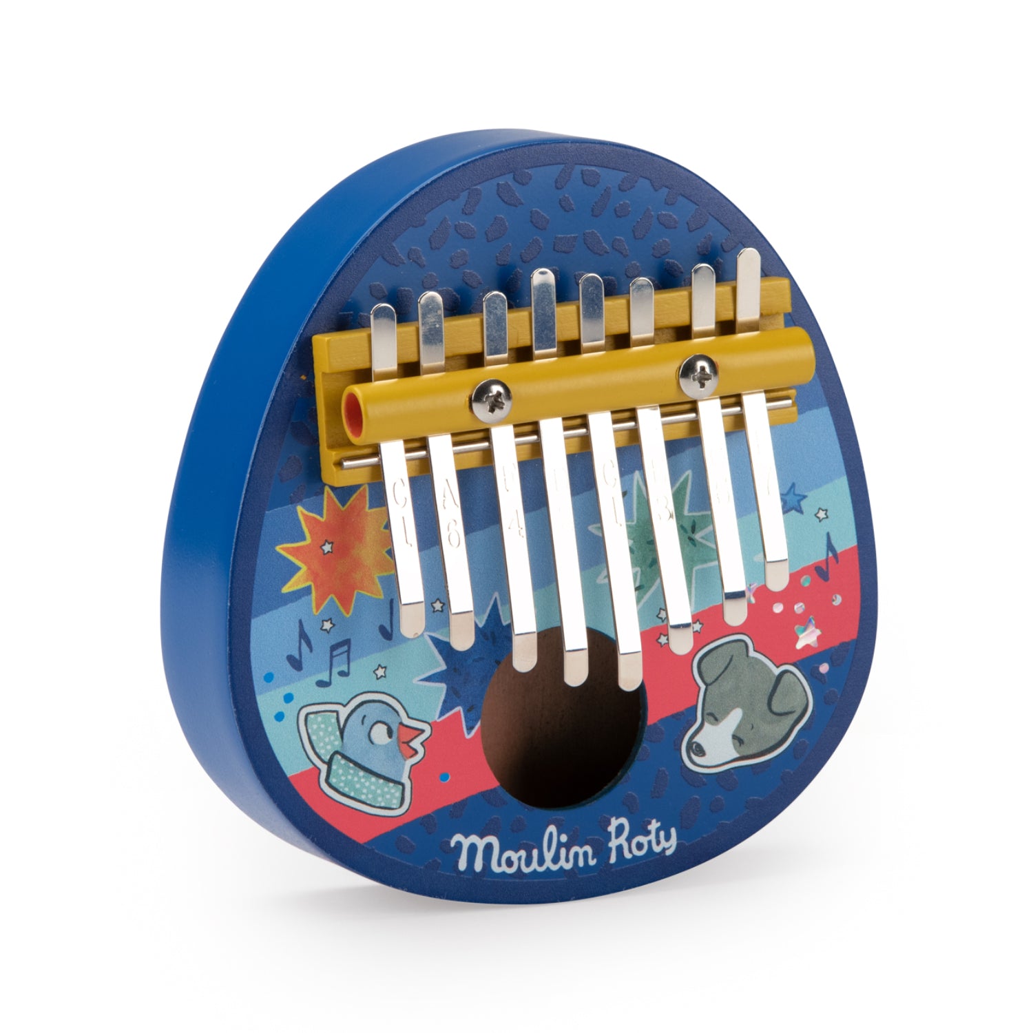 Wooden Kalimba, Puce and Pilou