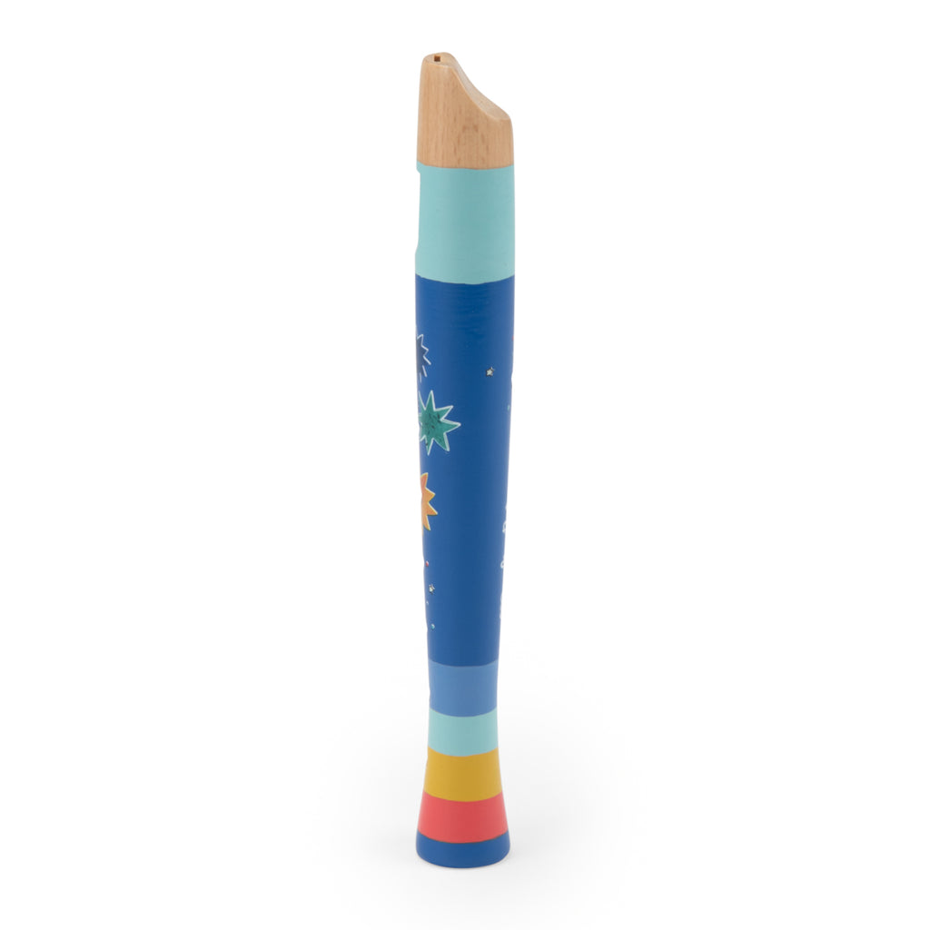 Wooden flute for children, Puce and Pilou