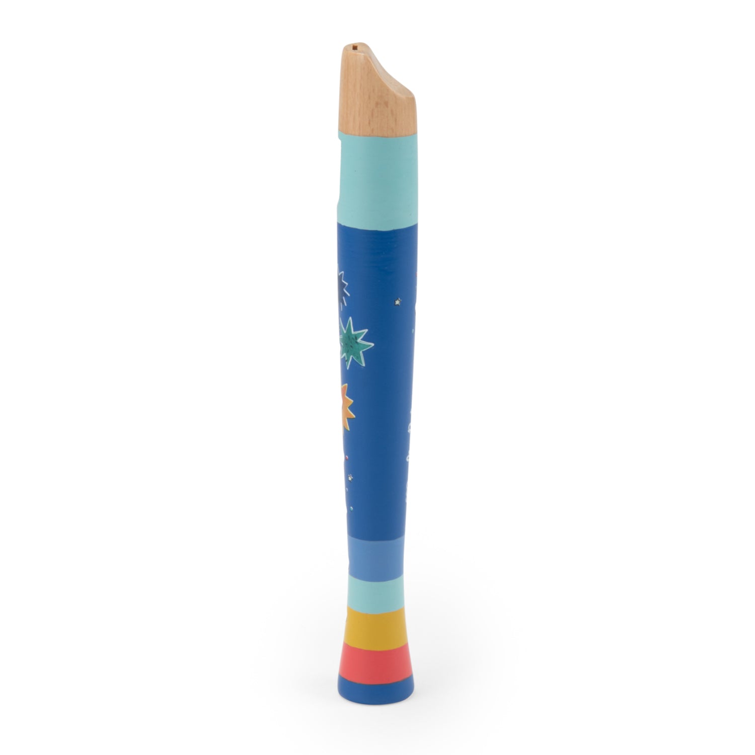 Wooden flute for children, Puce and Pilou