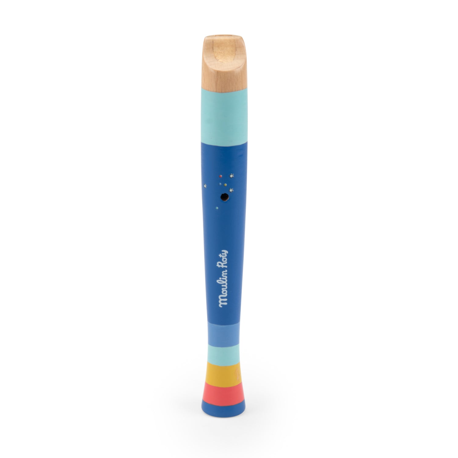 Wooden flute for children, Puce and Pilou