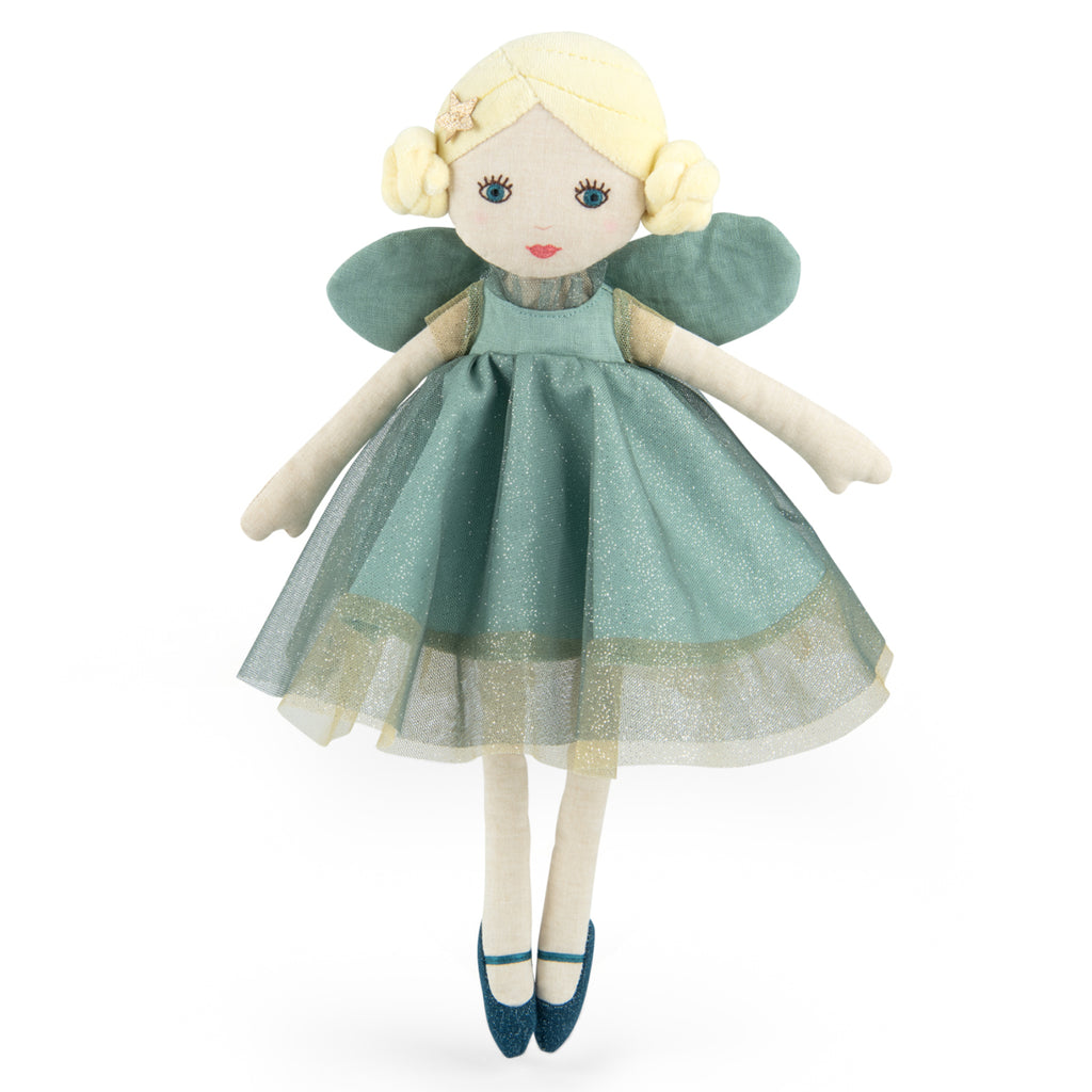 Fairy in fabric green, Ondine