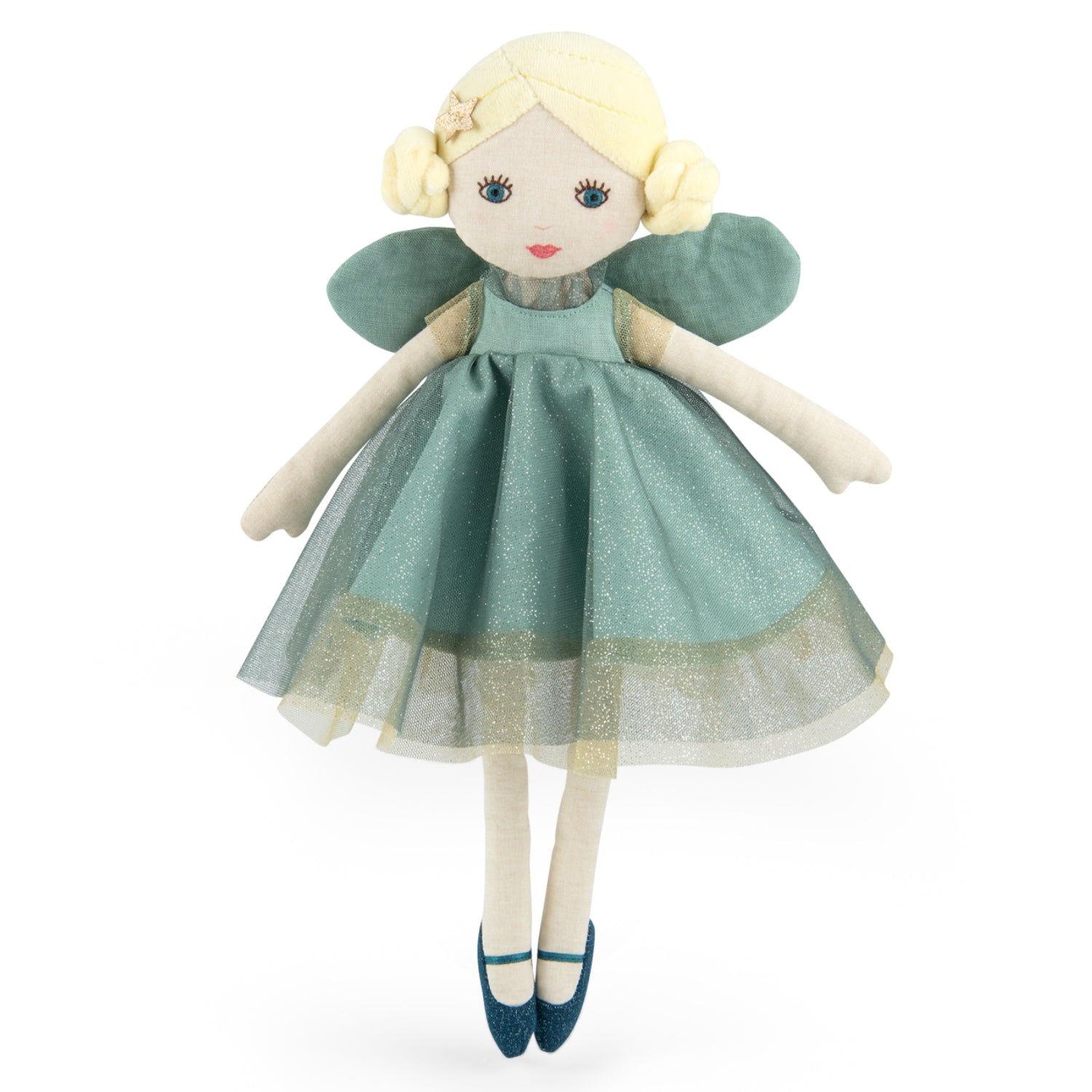 Fairy in fabric green, Ondine