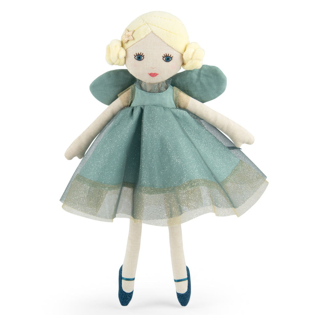 Fairy in fabric green, Ondine