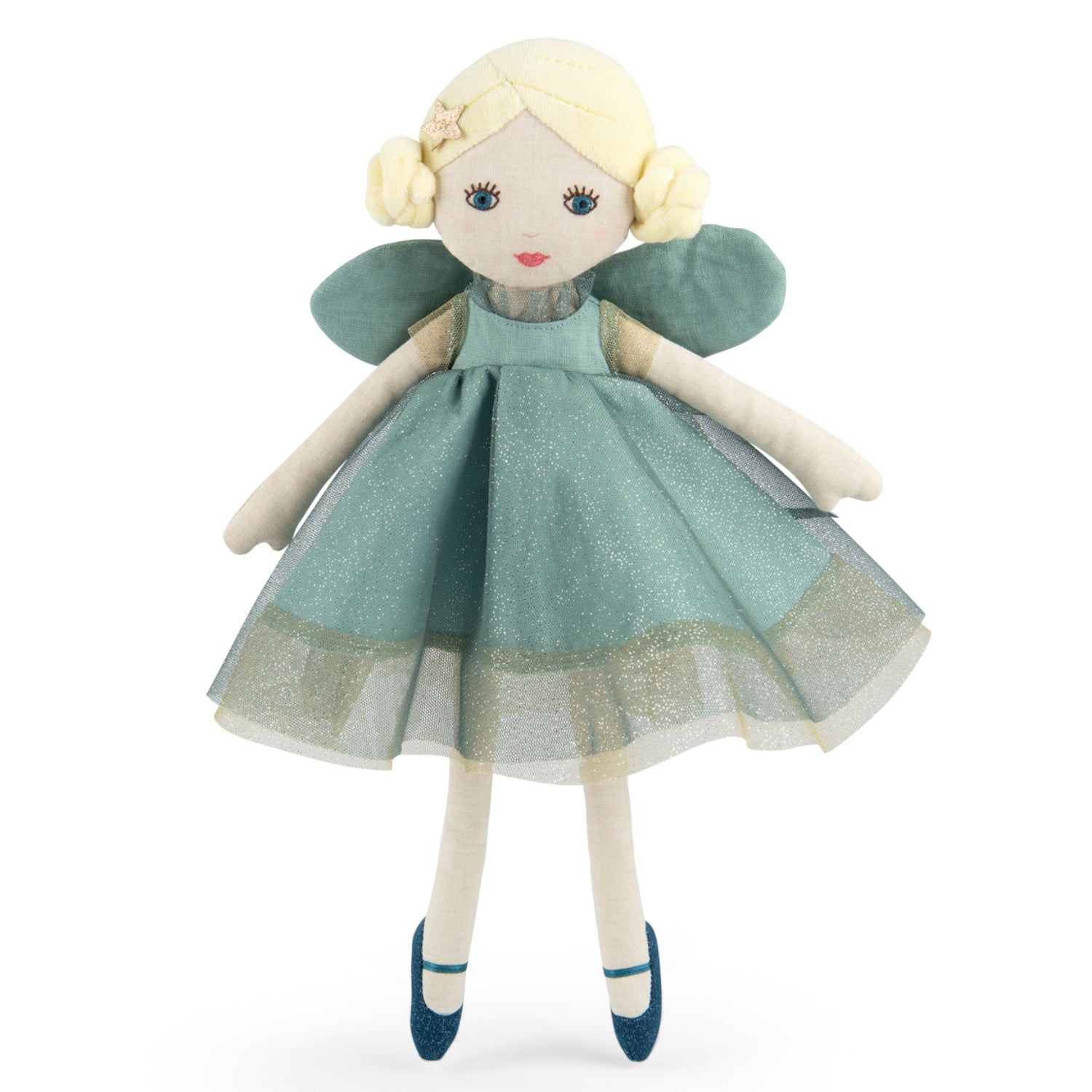 Fairy in fabric green, Ondine