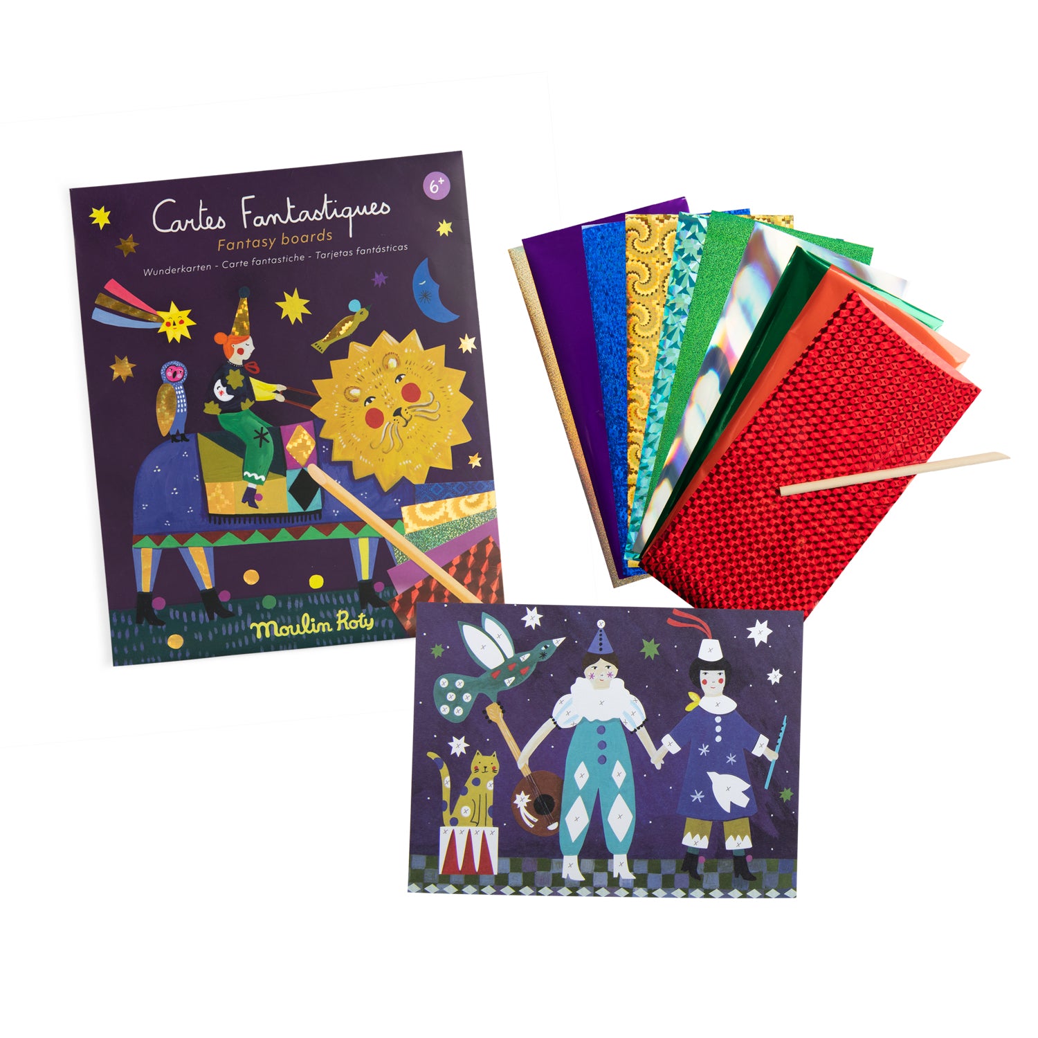 Carte fantastiche, Le comete filanti