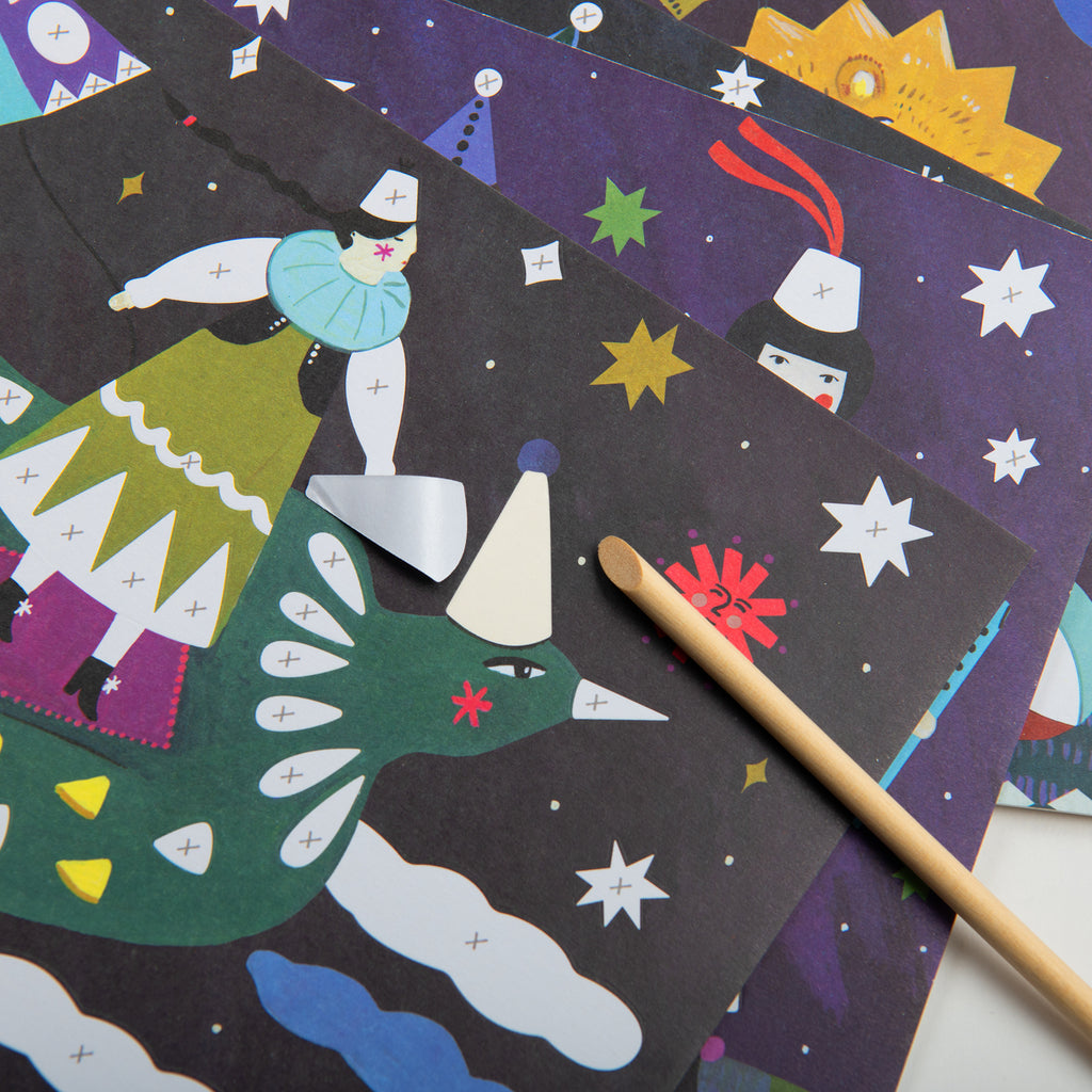 Carte fantastiche, Le comete filanti