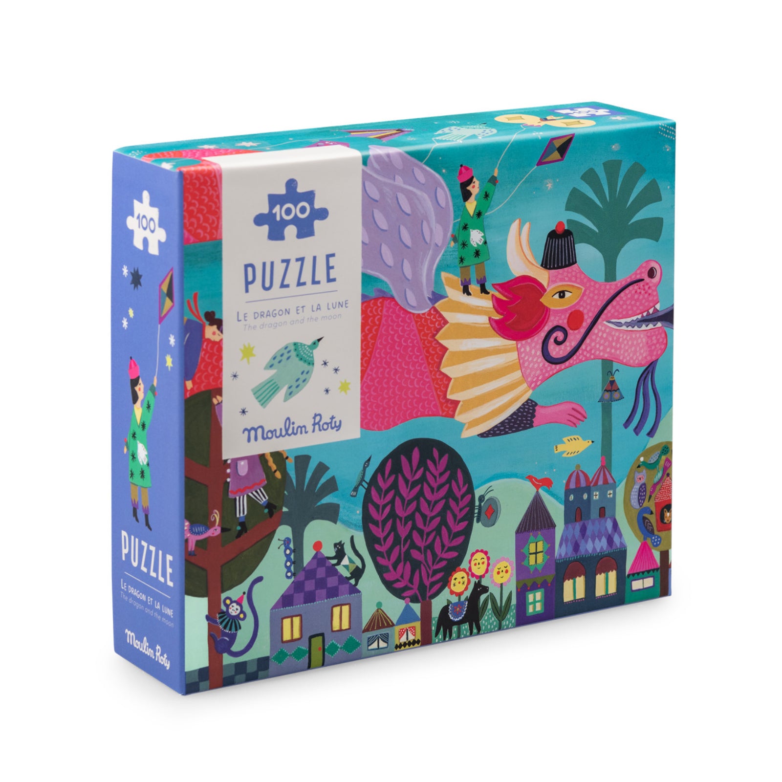 Puzzle Il drago e la luna, 100 pezzi