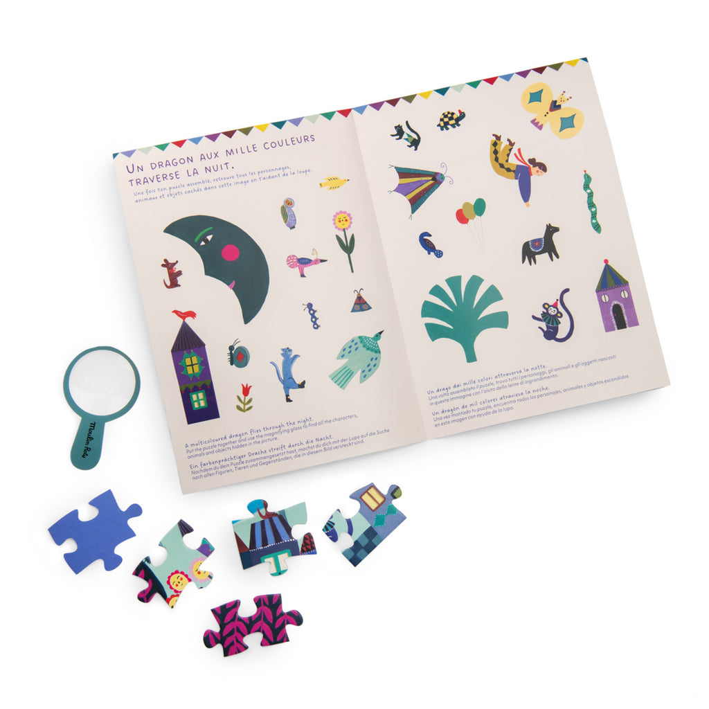 Puzzle Il drago e la luna, 100 pezzi