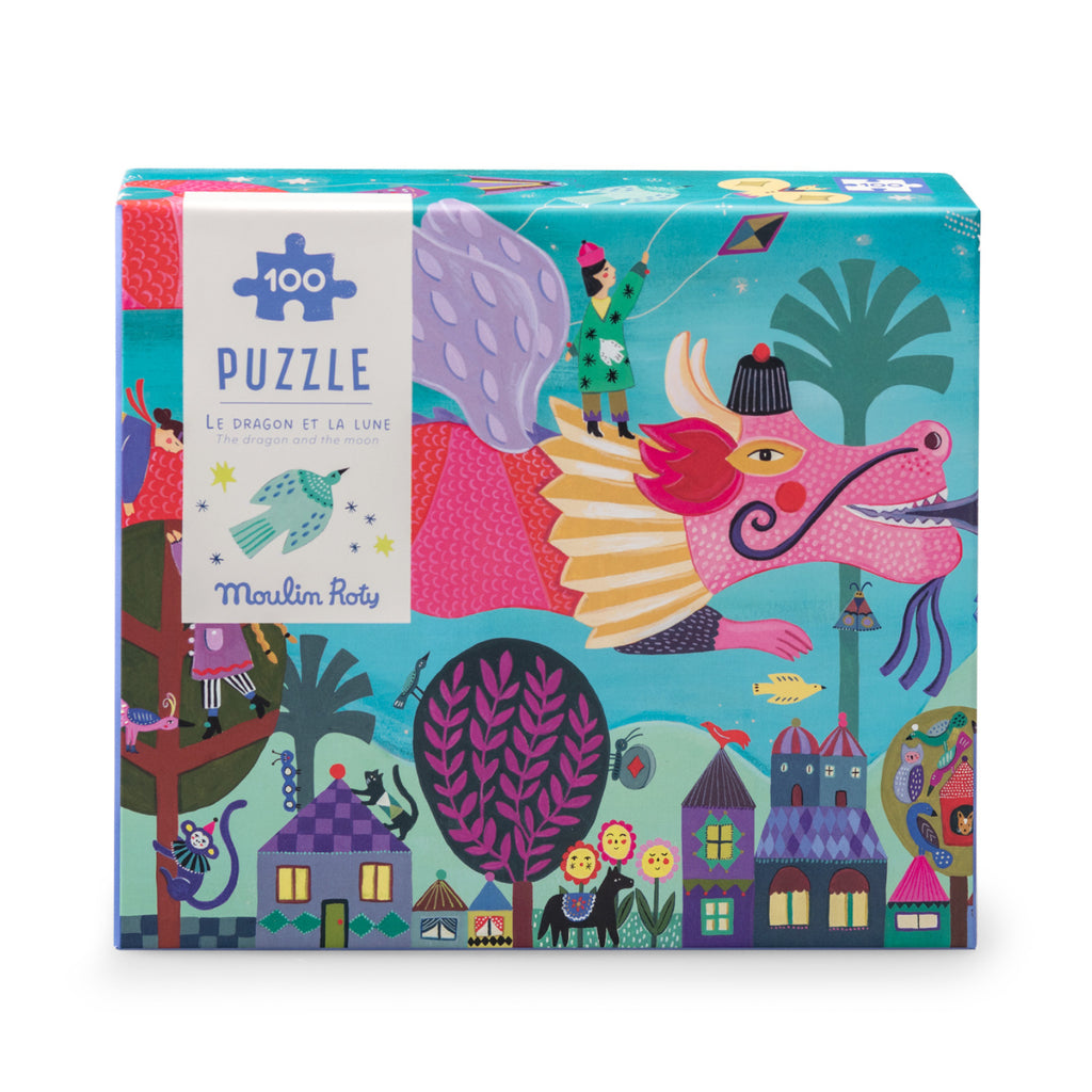 Puzzle Il drago e la luna, 100 pezzi