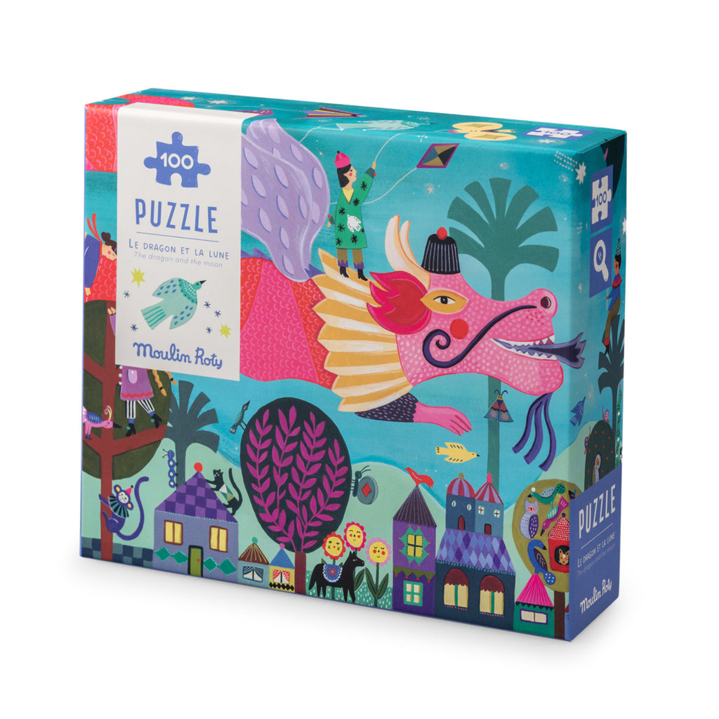 Puzzle Il drago e la luna, 100 pezzi