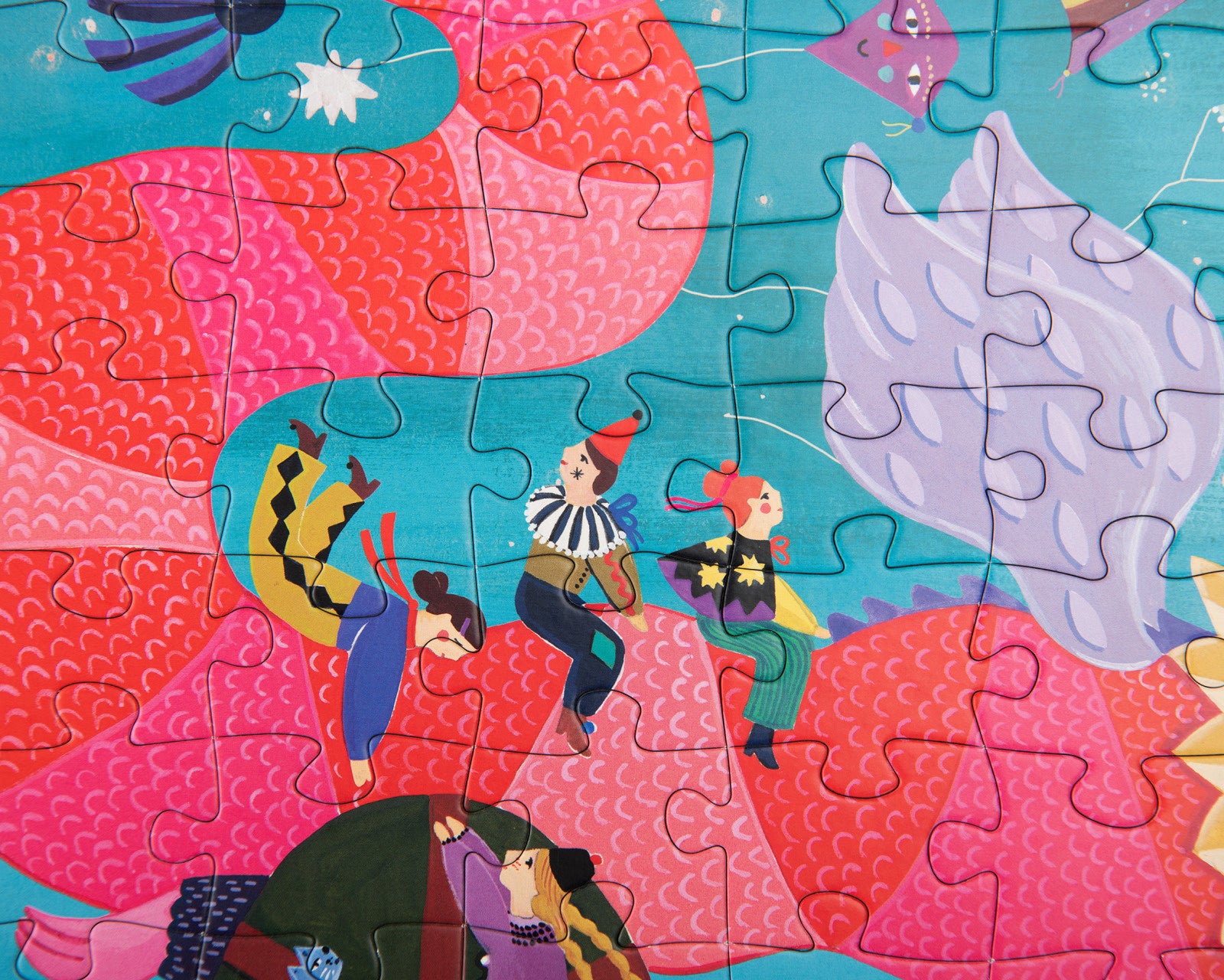 Puzzle Il drago e la luna, 100 pezzi