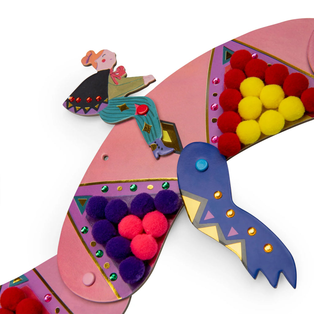 Activité pompons dragon