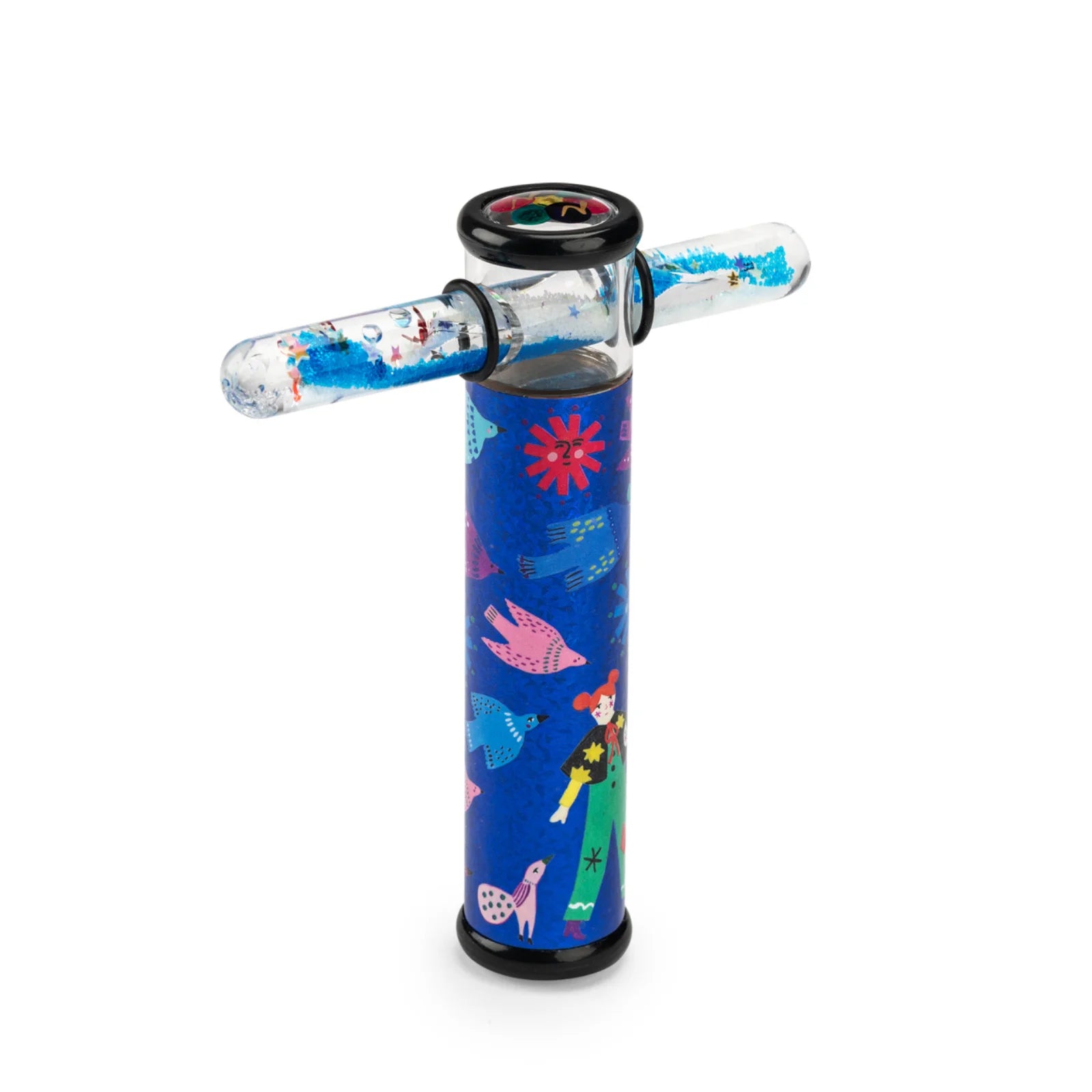 Caleidoscopio con tubo di gel scintillante