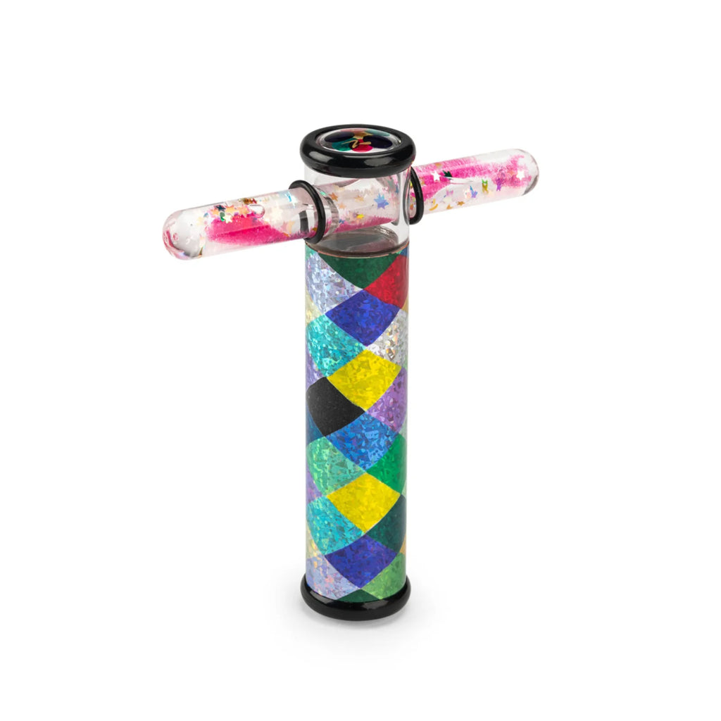 Caleidoscopio con tubo di gel scintillante