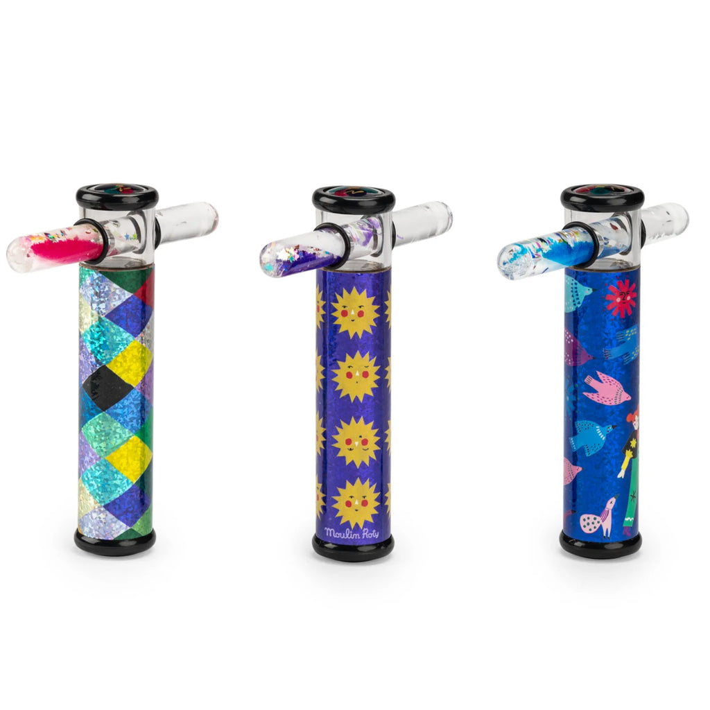 Caleidoscopio con tubo di gel scintillante