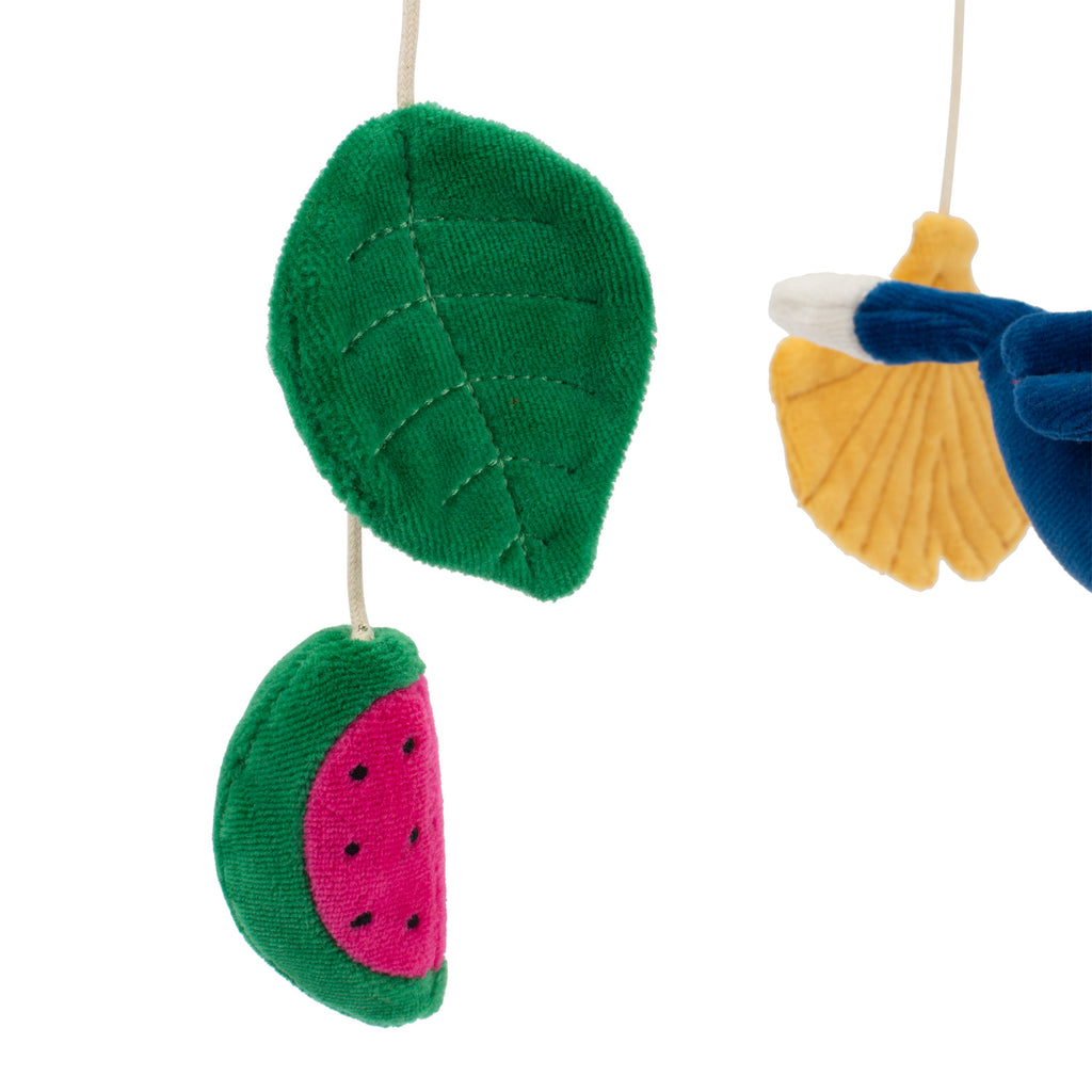 Mobile musical pour lit bébé, La forêt Mawa