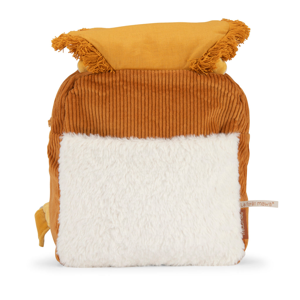 Sac à dos souple jaune, lion Mamba