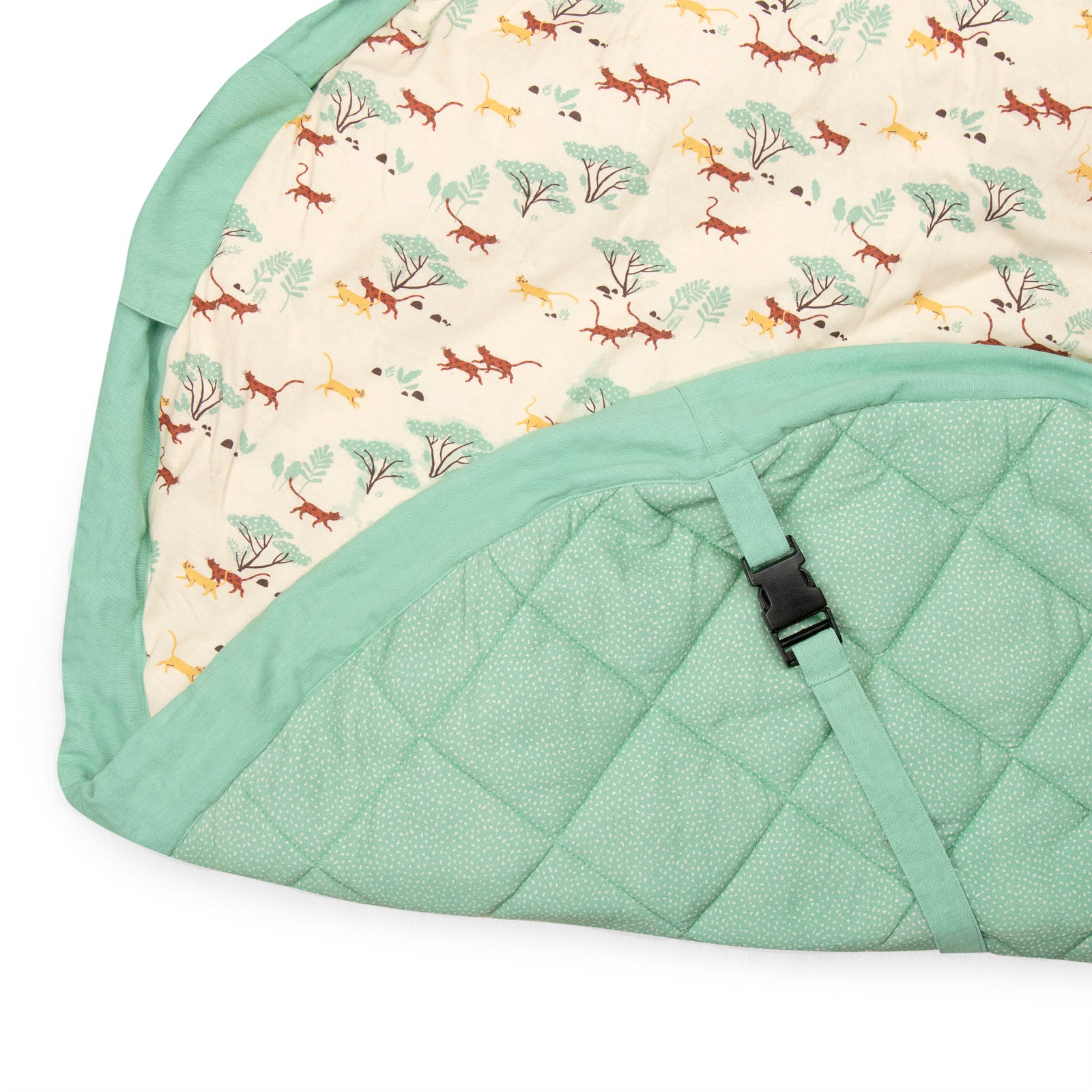 Tappeto da gioco e sacco porta giochi, La foresta Mawa