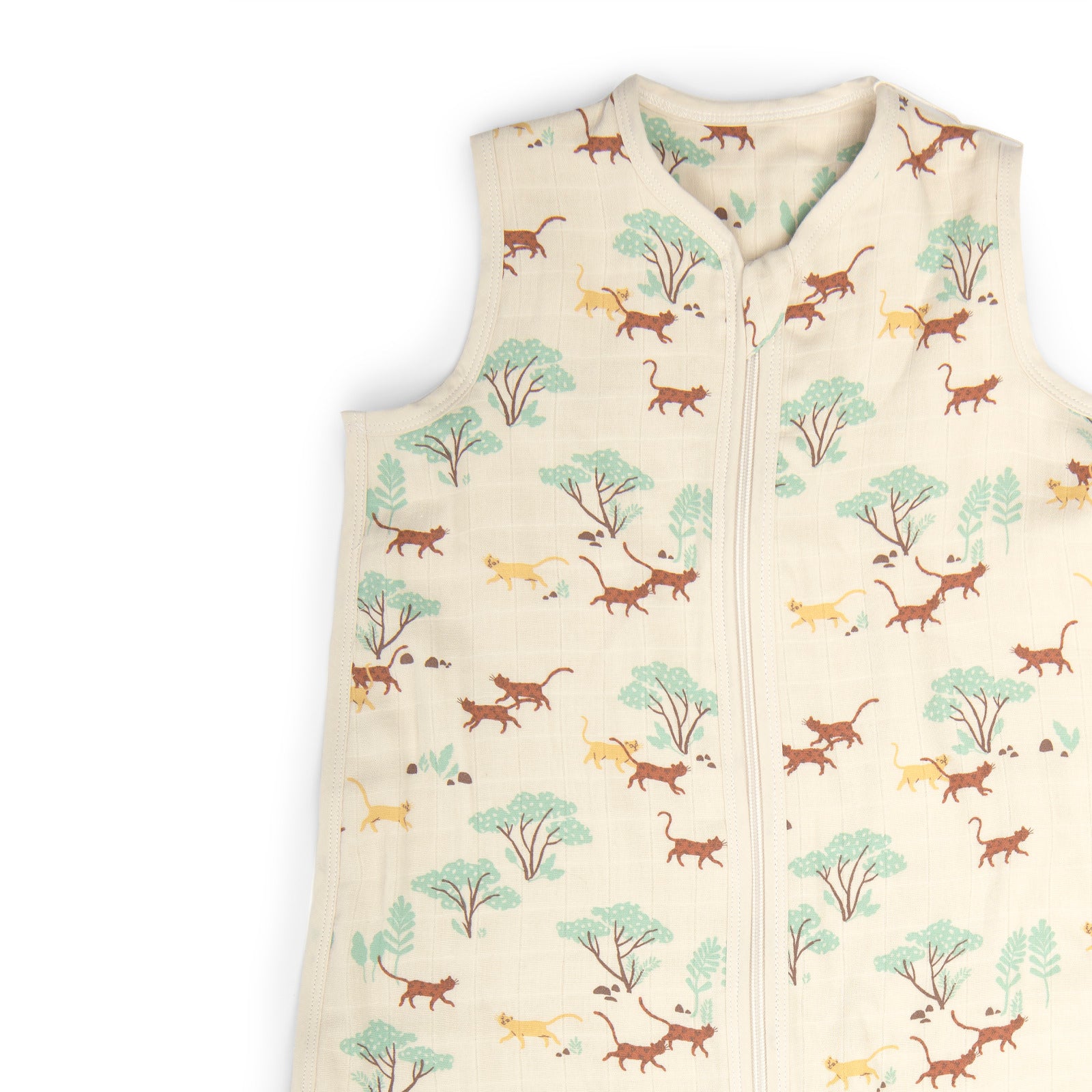 Sacco nanna estivo mussola cotone, La foresta Mawa