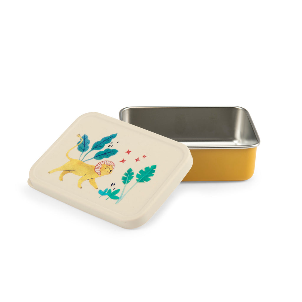 Boîte à goûter en inox, La forêt Mawa