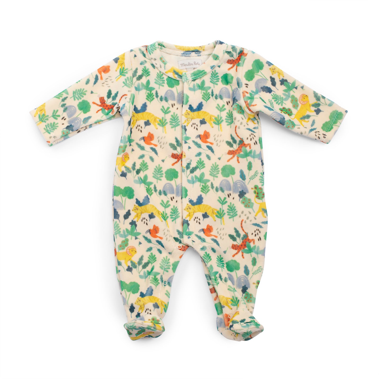 Velvet sleepsuit, The Mawa Forest