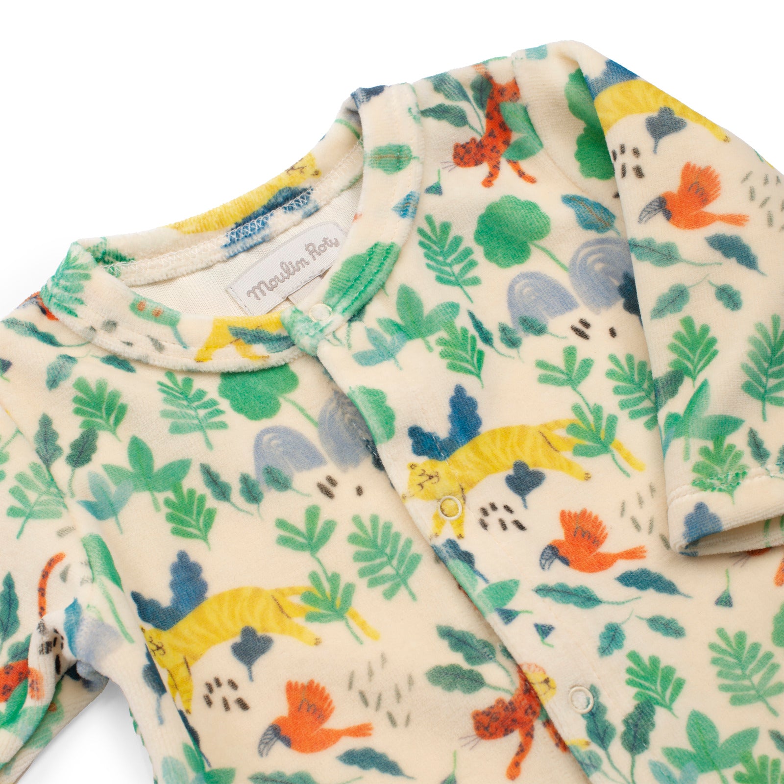 Velvet sleepsuit, The Mawa Forest