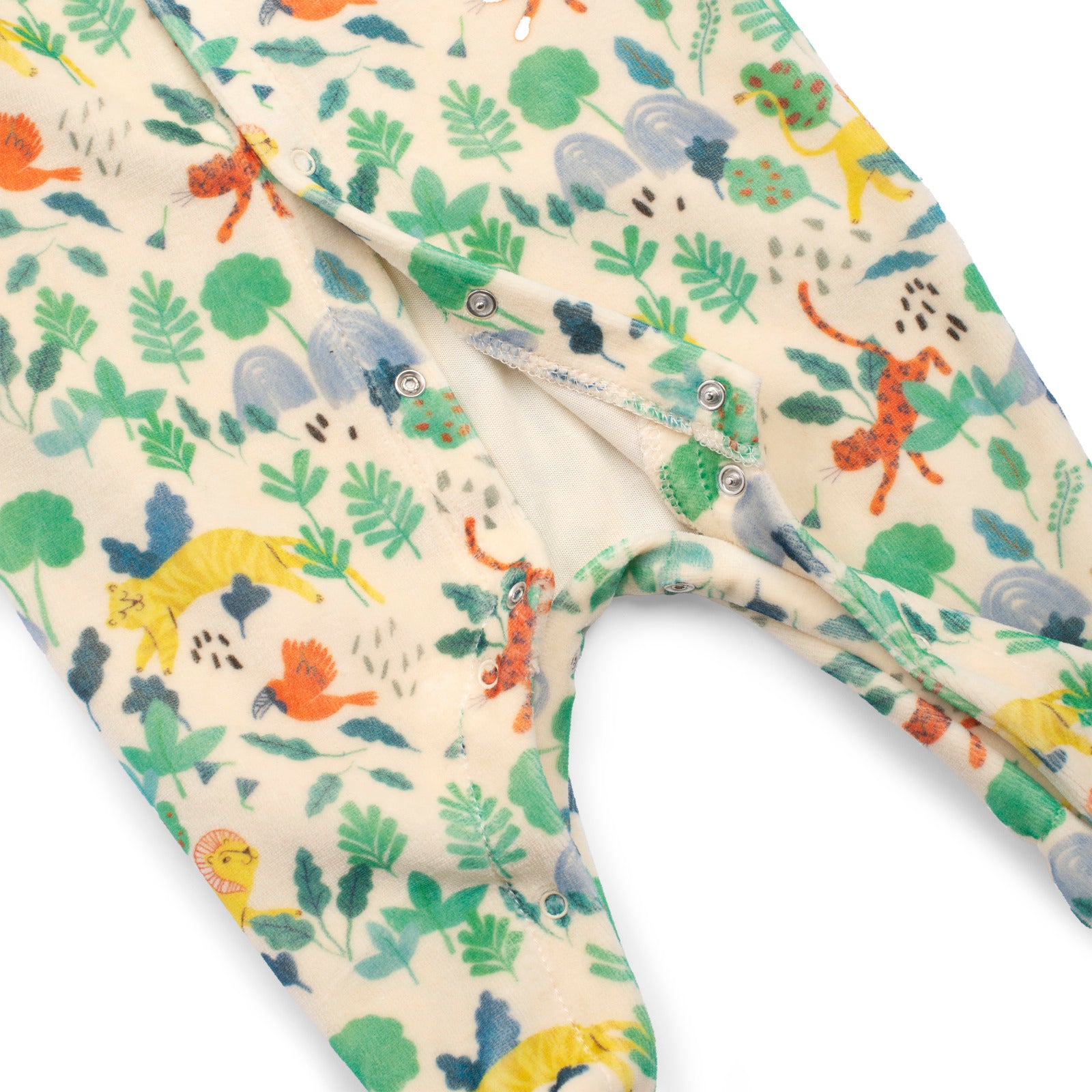 Velvet sleepsuit, The Mawa Forest