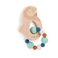 Anneau de dentition en bois et silicone, Calao