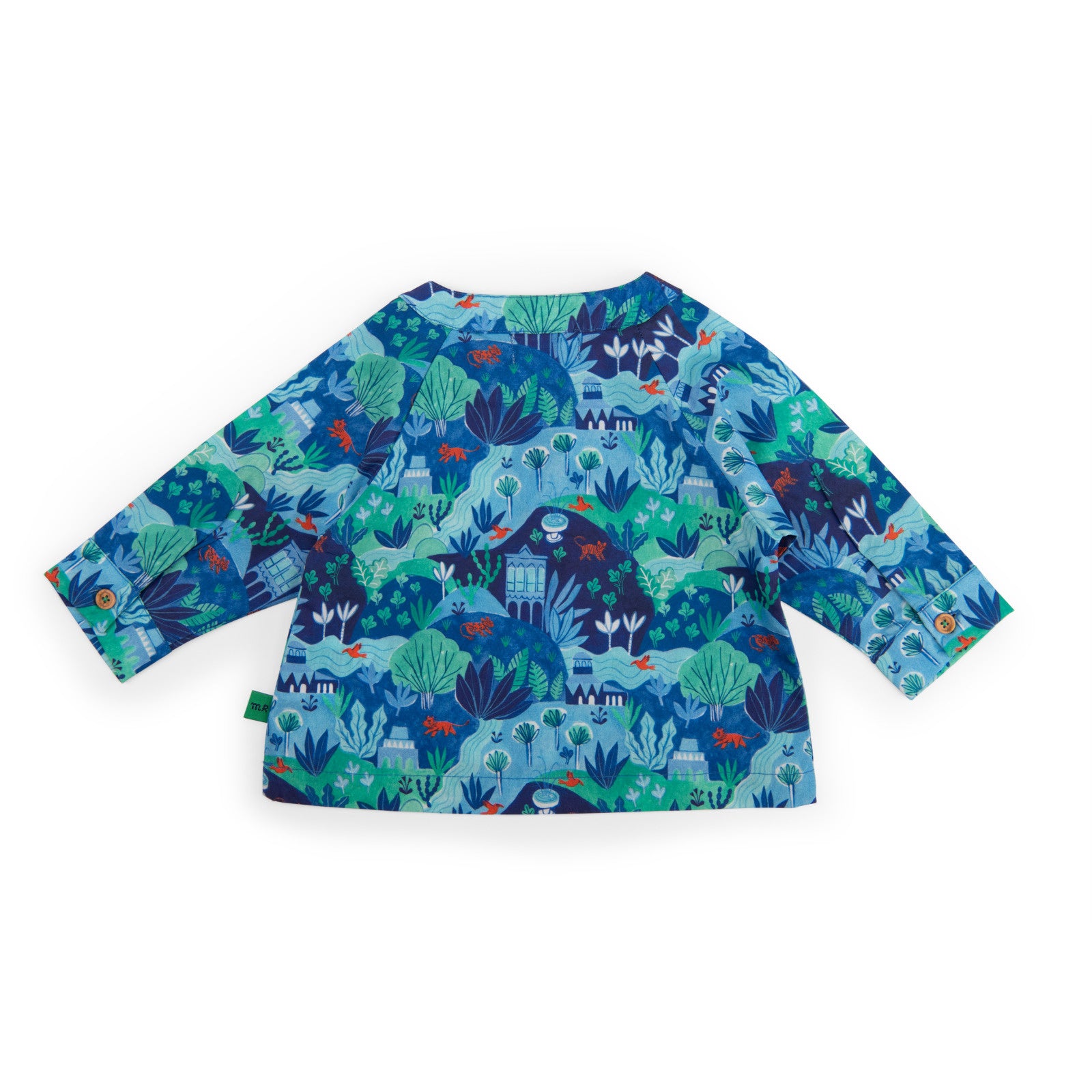 Poplin shirt enchanted city print, Nelly