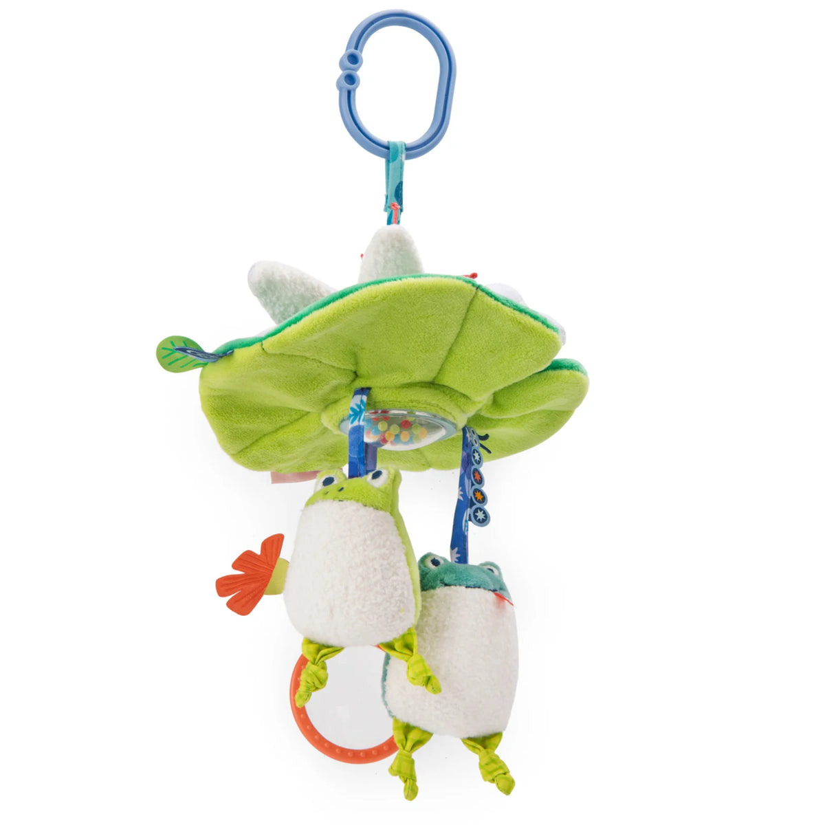 Water lily hanging activity toy
