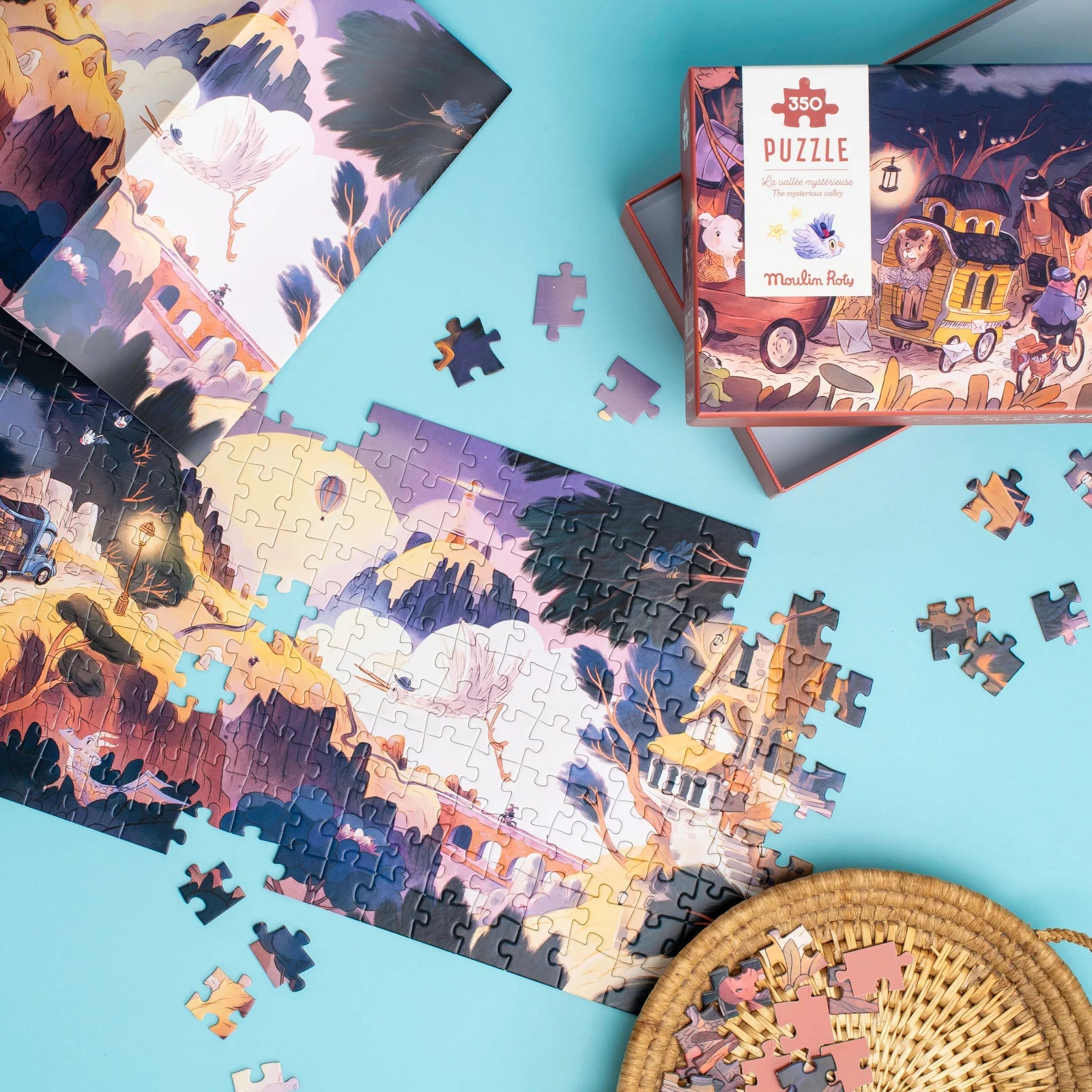 Puzzle La vallée mystérieuse 350 pcs