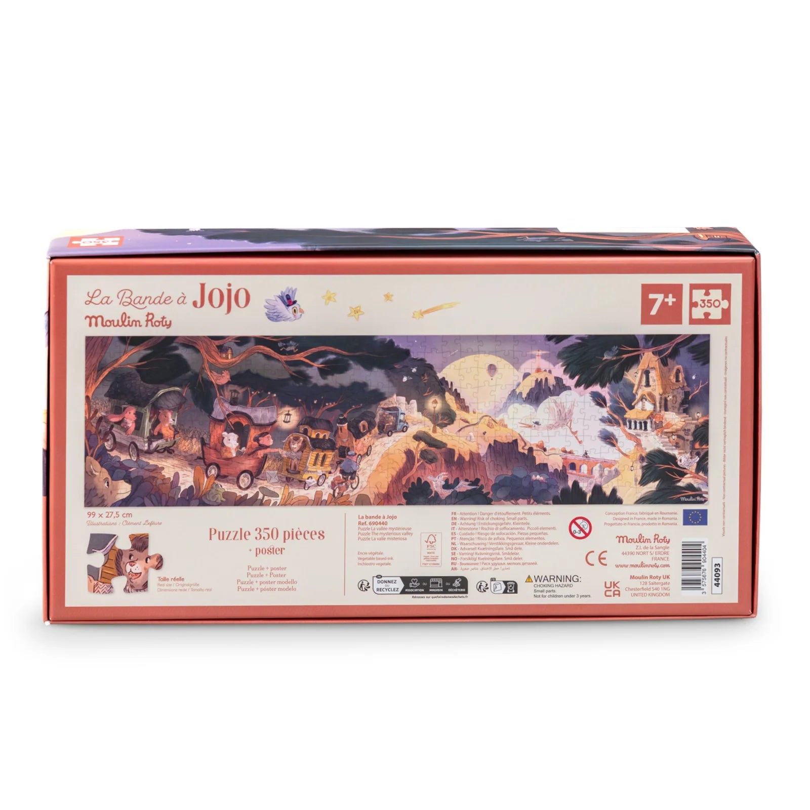 Puzzle La vallée mystérieuse 350 pcs