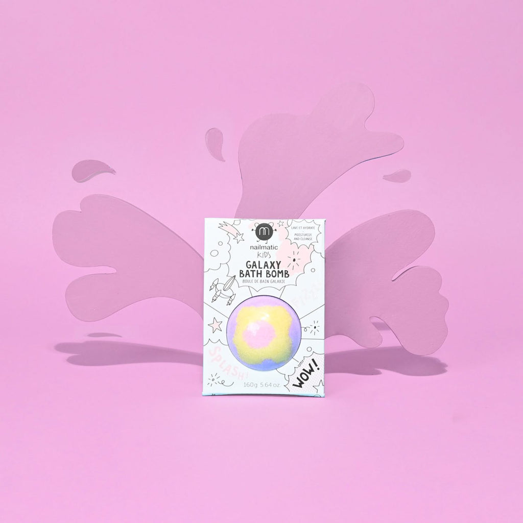 Bomba da bagno Rosa, Viola e Giallo