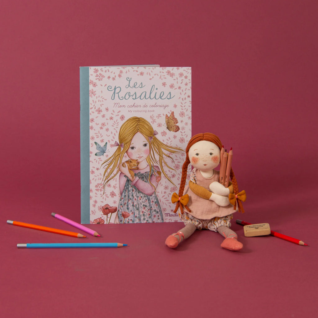 Cahier de coloriage, Les Rosalies