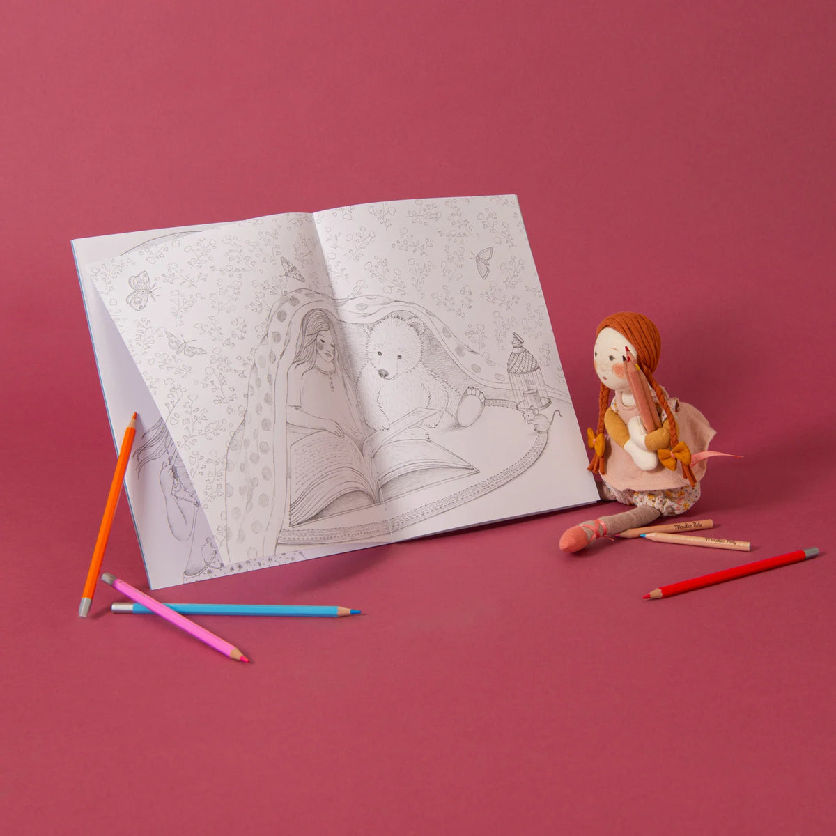 Quaderno da colorare, Les Rosalies