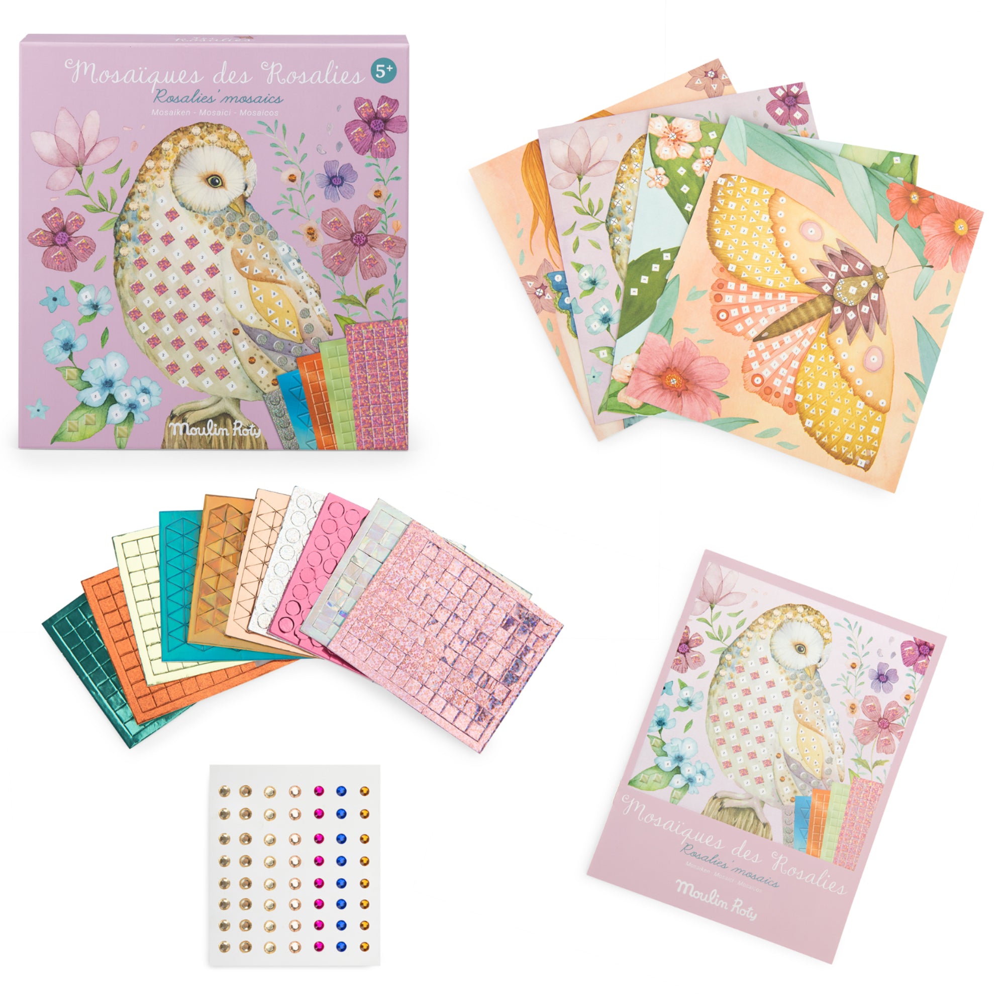 Cofanetto mosaici Les Rosalies