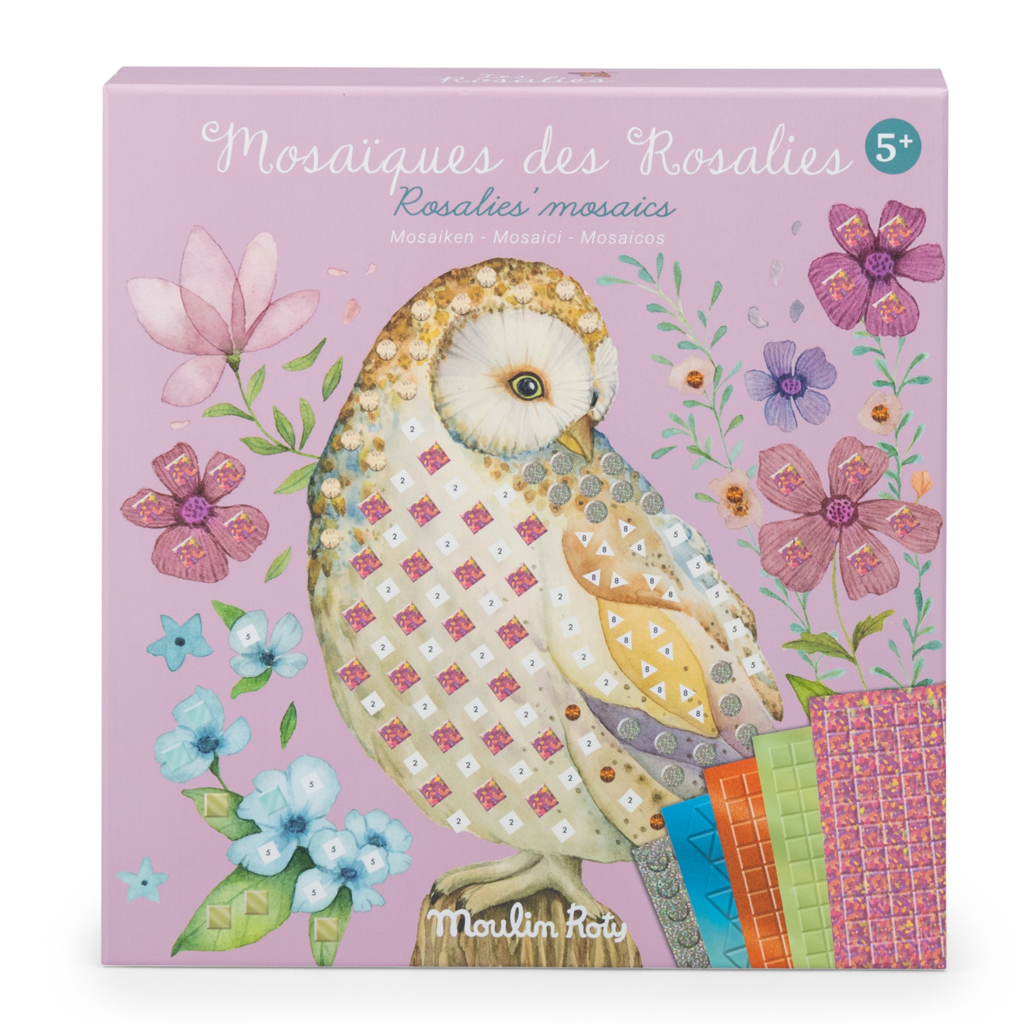 Cofanetto mosaici Les Rosalies